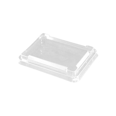 Крышка для лотка под запайку 147х109 прозрачная ПЭТ Протэк