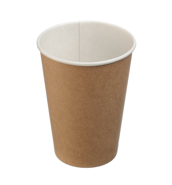 Стакан 300/350 мл d-90 бумажный крафт