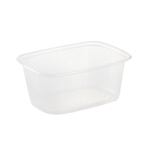 Контейнер ПП  250 мл 108х82х47 прямоуг прозрачный без крышки Контейнер ПП  250 мл 108х82х47 прямоуг прозрачный без крышки