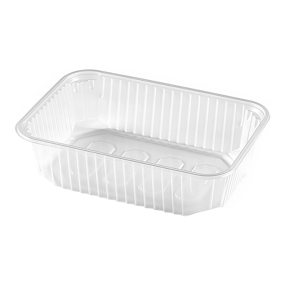 Контейнер ПП  750 мл 186х132х44 прямоуг прозрачный без крышки