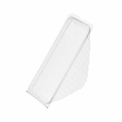 Контейнер для сэндвичей треуг 400 гр 187х80х83 прозрачный с прозр крышкой УК-20 ПЭТ Каштан (002)