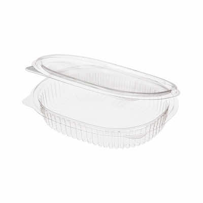 Контейнер овал 250 мл 159х130х29 прозрачный с прозр крышкой РКС-250