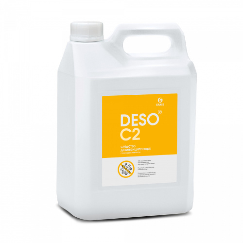 Дезинфицирующее средство с моющим эффектом на основе ЧАС DESO C2 клининг (канистра 5 л)